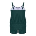 thumbnail image 4 of Modest Bikini Sets for Women Sleeveless Scoop Neck Warp Bikini Tops High Waisted Tummy Control Bottoms Swimwear Cute 2 Piece Swim Suit 2026 Summer Beach Vacation Outfits, 4 of 6