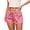 g-Red, variant on PIMSSY Women Shorts Casual Striped Drawstring Shorts High Waist Comfortable Summer Beach Shorts With Pockets For Outdoor Activities Boho Solid Color Bottoms