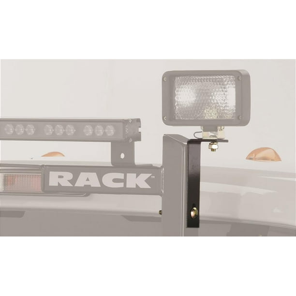 BackRack Casse-Tête Rack Lumière Mount 91005 Utilisation sur BackRack Modèle Racks; L Supports et Attaches; Noir; Sans Lumière