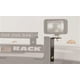 BackRack Casse-Tête Rack Lumière Mount 91005 Utilisation sur BackRack Modèle Racks; L Supports et Attaches; Noir; Sans Lumière – image 1 sur 3