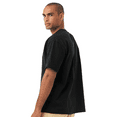 thumbnail image 4 of BELLA + CANVAS Men 7.5 oz Heavyweight T-Shirt, Short Sleeve Crew Neck Cotton Tee, Black, S, 4 of 4