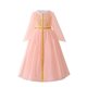 thumbnail image 1 of Odeerbi Niñas Vestido Retro Vintage Musulmán Bordado Islámico Oración Vestido Algodón Princesa Vestido Niños Manga Larga Cuello Redondo Vestido Suelto Túnica, 1 of 9
