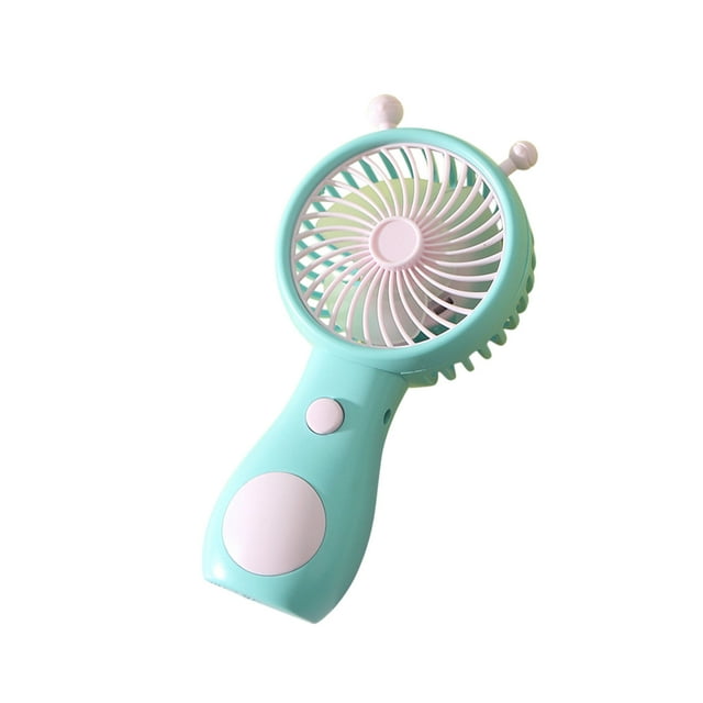 USB Rechargeable Mini Handheld Fan With Snail Shape Design 14.5 cm x 7 cm x 4 cm Portable Airflow Fan For Women And Kids