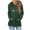♕053-Army Green, variant on Drawstring Hooded Slit Long Sleeve Top Women's Solid Color Classic Casual Sweatshirt, Comfortable Versatile for Daily Outings, Athleisure Wear, Minimalist Street Style,Cozy Weekend Lounging