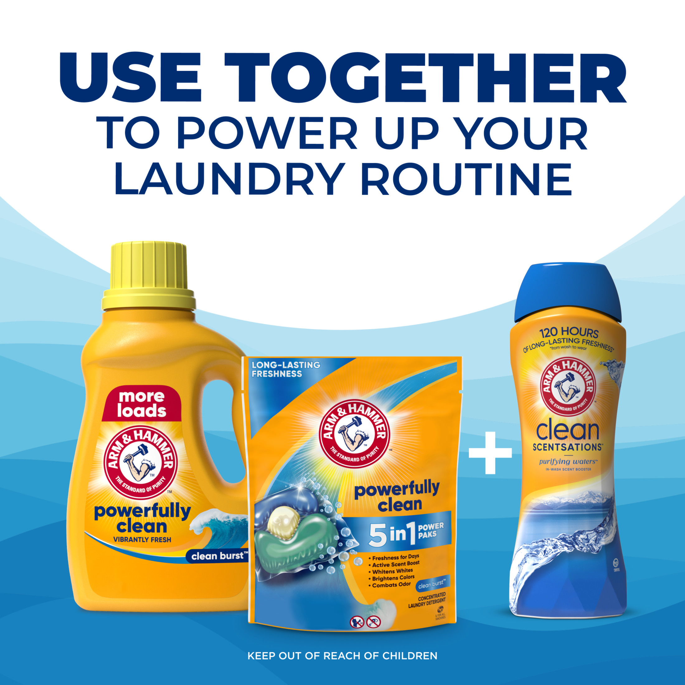 Arm & Hammer Liquid Laundry Detergent Clean Burst 110 Oz photo 8