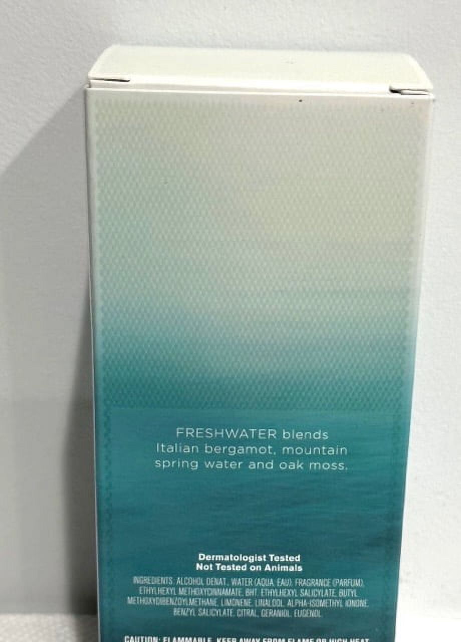Bath & Body Works Freshwater Cologne Men's Collection, 3.4 fl oz/100 ml