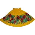 thumbnail image 4 of Hawaiian Pa'u Hula Skirt, Hawaii Dance Skirts For Women, Hibiscus Flower, 4 of 4