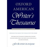 Oxford American Writer's Thesaurus (Hardcover)