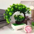 thumbnail image 4 of Bright and lifelike rose crescent moon tree bonsai - perfect decoration for, 4 of 4