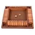 thumbnail image 1 of Wood Four Sided 10 Numbers Board Game Set Dice Table Entertainment Board Game Toy for Family Adults Party, 1 of 8