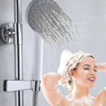 thumbnail image 3 of Adjustable Shower Head Bracket Universal 18-25mm Slide Bar 45 Rotation Shower Head Rail Holder, 3 of 5