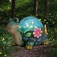 thumbnail image 5 of Wonder Garden Turtle Garden Statue, UV Resistant, 5 of 7