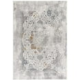 thumbnail image 2 of eRug Outlet Sardini Collection Moderne Abstrait Zone Tapis (4x6 Pieds) - 3'9" x 5'6", Gris, 2 of 6