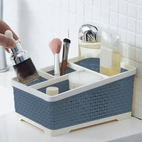 TACILIP Bathroom Caddy Organizer Cleaning Basket Basket Storage Organizer for Cottons Swabs Pads Floss Cosmetic Makeup Brushes Pen School Supplies, Gifts for Women