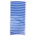 thumbnail image 6 of Worgeous  20 PCS Safety Automotive Wheel Rim Decal Stripe Stickers Miss Blue, 6 of 8