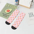 thumbnail image 7 of Fuzoiu Rabbit And Carrot Print Adult Socks, Crew Moisture-wicking Socks, Unisex Cushion Crew Socks,Casual Sports Ankle Socks, 7 of 7