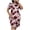 #New Red, variant on CYiJun Plus Size Nightgowns for Women Pleated Sleep Shirts Short Sleeve Night Shirts Lace Trim Night Gown Ladies Sleep Dress