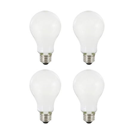 4 Pack Sylvania LED 11 W 100 Watt Equivalent Daylight A21 Light Bulbs, Non-Dimmable
