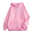 thumbnail image 7 of Trendfront Womens Ocean Graphic Zip Up Hoodies Drawstring Hood Long Sleeve Surfboard Back Print Side Pockets Casual Sweatshirts, 7 of 7