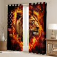thumbnail image 2 of Erosebridal Lightsaber Curtains for Living Room, Games Neon Light Sword 30%-50% Blackout Curtains Set of 2 (42x90), Starry Sky Decor, 2 of 5