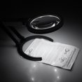 thumbnail image 4 of Portable 10 LED Light Magnifier Magnifying Glass with Light Lens Table Lamp Handheld Foldable Loupe, 4 of 6