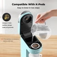 thumbnail image 3 of Cafetera CHULUX Slim K-Pod Single Serve Cyan, 3 of 7