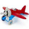 Green Toys: Airplane - Red - Toy Vehicle, Spinning Propeller, Rounded Wings, Recycled Material, Flying High Aviation Pretend Play, Kids & Toddlers 1+