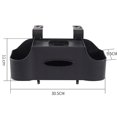 thumbnail image 3 of Ruiboury 3 In 1 Car Back Box Multifunctional Organizer Tissue Holder Convenient Invisible Hooks Buckle Installation Vehicle red, 3 of 6