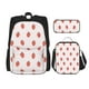 thumbnail image 1 of Balery Strawberry Mochila Escolar 3 en 1 para Niños - Mochila Resistente con Lonchera Térmica y Estuche - Mochila Escolar para Niños y Niñas, 1 of 7