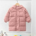 thumbnail image 5 of REDARER Girls Long Puffer Coat, Thickened Hooded Down Jacket for Kids, Warm Winter Outerwear for Cold Weather Comfort,Size:8-9 Years, 5 of 5