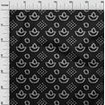 thumbnail image 2 of oneOone Polyester Lycra Black Fabric Ethnic Bandhani Craft Projects Decor Fabric Printed By The Yard 56 Inch Wide, 2 of 4