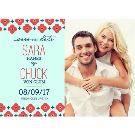 Flowers in Bloom Standard Save the Date