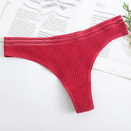 

QIPOPIQ Underwear for Women Plus Size Lace Flat Waist Sexy Underpant Has Elasticity Panties