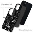 thumbnail image 3 of Daizag Funda Compatible Con Iphone 14 Plus Fit Funda A Prueba De Golpes Para Mujeres Niñas Vaquero Collage Caballo Vaca Cactus Negro, 3 of 5