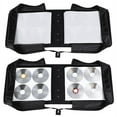CD Carrying Case, 400 Disc Capacity, Black