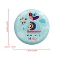 thumbnail image 3 of Christmas Coin Bag Mini Cute Cartoon Zipper Coin Pouch Change Wallet for Girls, 3 of 4