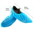 thumbnail image 4 of Shoe Cover for Indoor Outdoor Use Breathable Non Woven Boot Overcovers Disposable Slipper Protectors Stretchable Opt for All Ages Durable and Lightweight 100PCS, 4 of 8