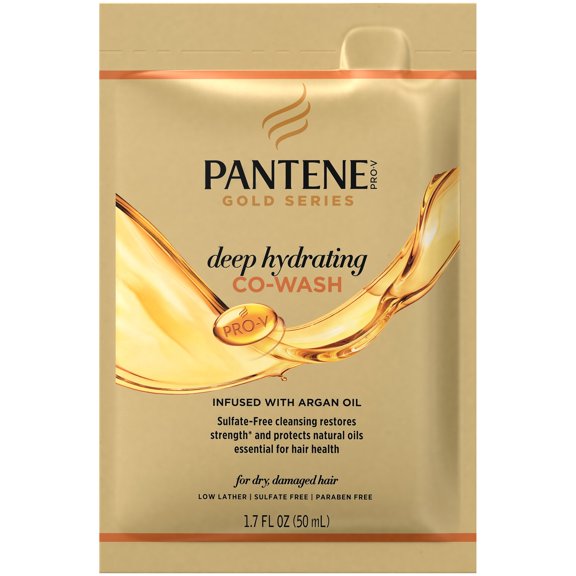 Pantene Pro-V Gold Series Deep Hydrating Co-Wash 1.7 fl. oz. Pouch