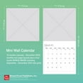 BrownTrout, Welsh 2025 Mini Wall Calendar