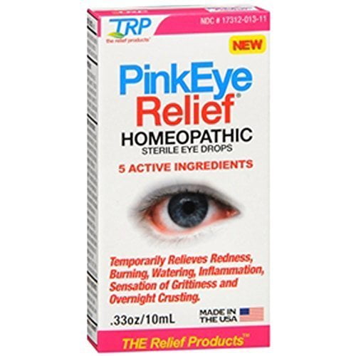 Trp Pink Eye Relief Homeopathic Drop 033oz Each