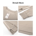 thumbnail image 4 of SIEANE Women's Oversized Sweatshirts Long Sleeve Crew Neck Loose Side Zipper Tunic Tops,M, 4 of 5
