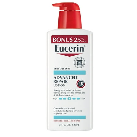UPC 072140023591 product image for Eucerin Advanced Repair Bonus 21oz | upcitemdb.com