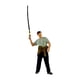 thumbnail image 2 of 1/64 a escala Angler figura figura de resina mini accesorios fotográficos de fotografía Props decorativos Modelo de pesca Carácter de pesca Fundición de caña de pescar, 2 of 8