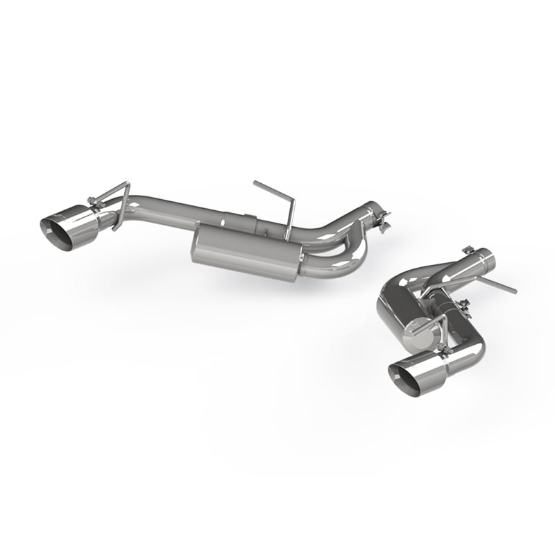 MBRP 16+ Chevrolet Camaro 2.5in Aluminum Non NPP Axle Back Exhaust System - 4in Dual Wall Tips Fits select: 2017 CHEVROLET CAMARO LS/LT, 2016 CHEVROLET CAMARO LT