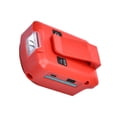 thumbnail image 2 of Adaptador de cargador USB Eigraketly con clip para batería de iones de litio 18V M18, 2 of 6