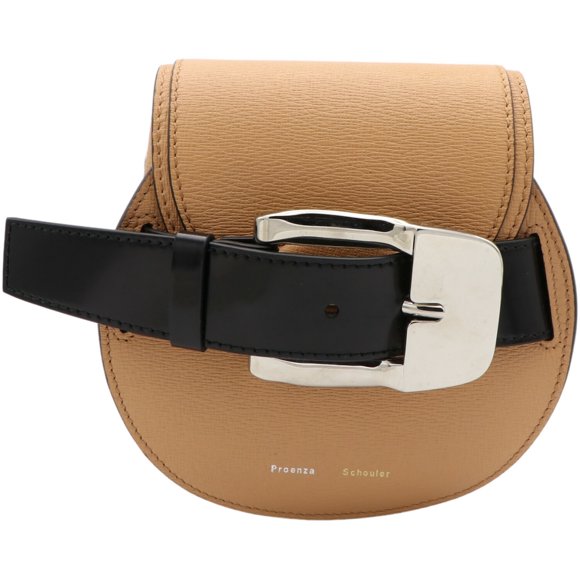 Proenza Schouler Shoulder Mini Crossbody Leather Cross Body Bag - Tan