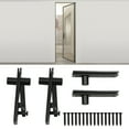 thumbnail image 4 of 2 Pcs Pivot Hinge Heavy Duty Stainless Steel Hidden Door Hinges Secret Door Hinges Invisidoor Hinge Kit, 4 of 22