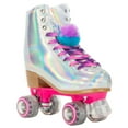 thumbnail image 2 of Cosmic Skates  Womens Iridescent Hologram Roller Skates, 2 of 5
