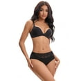 thumbnail image 4 of Unique Bargains Lace Mid Rise Briefs Underwear S Black, 4 of 6