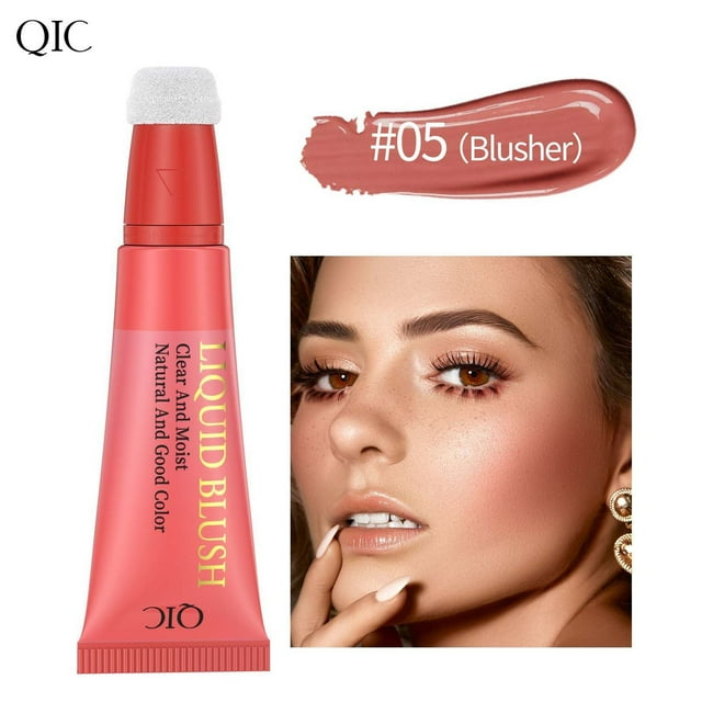 ZZwxWA Today Discount Liquid Blush Gel Cream Blush Makeup 6 Colors Moisturizing Brightening Complexion 10ml